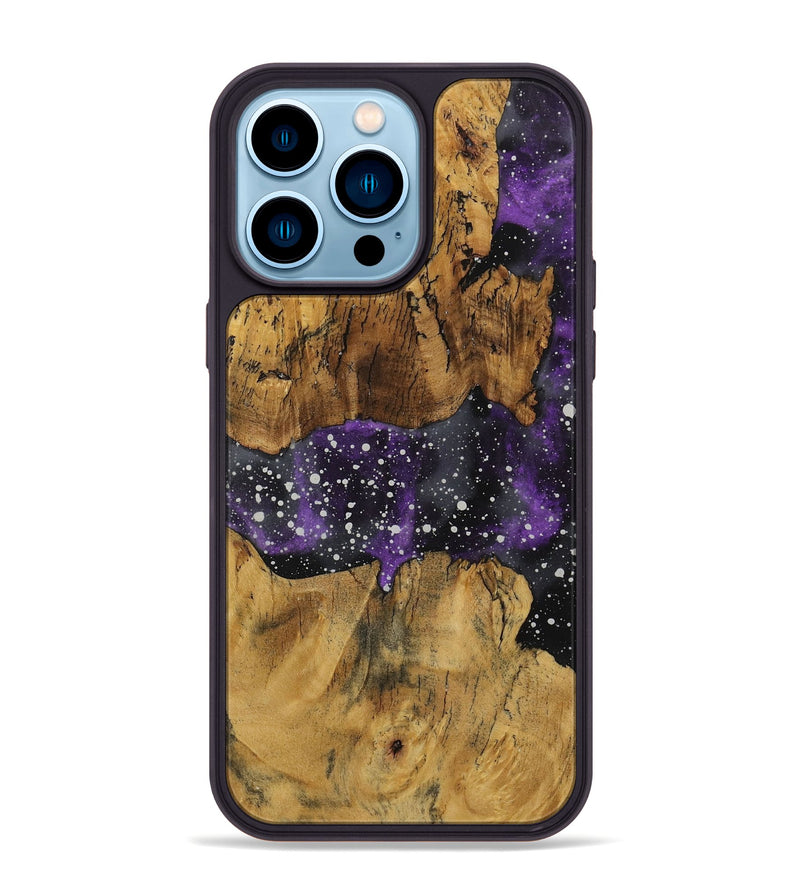 iPhone 14 Pro Max Wood Phone Case - Darina (Cosmos, 730737)