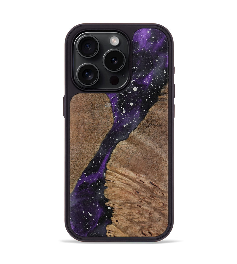 iPhone 15 Pro Wood Phone Case - Kellsie (Cosmos, 730738)