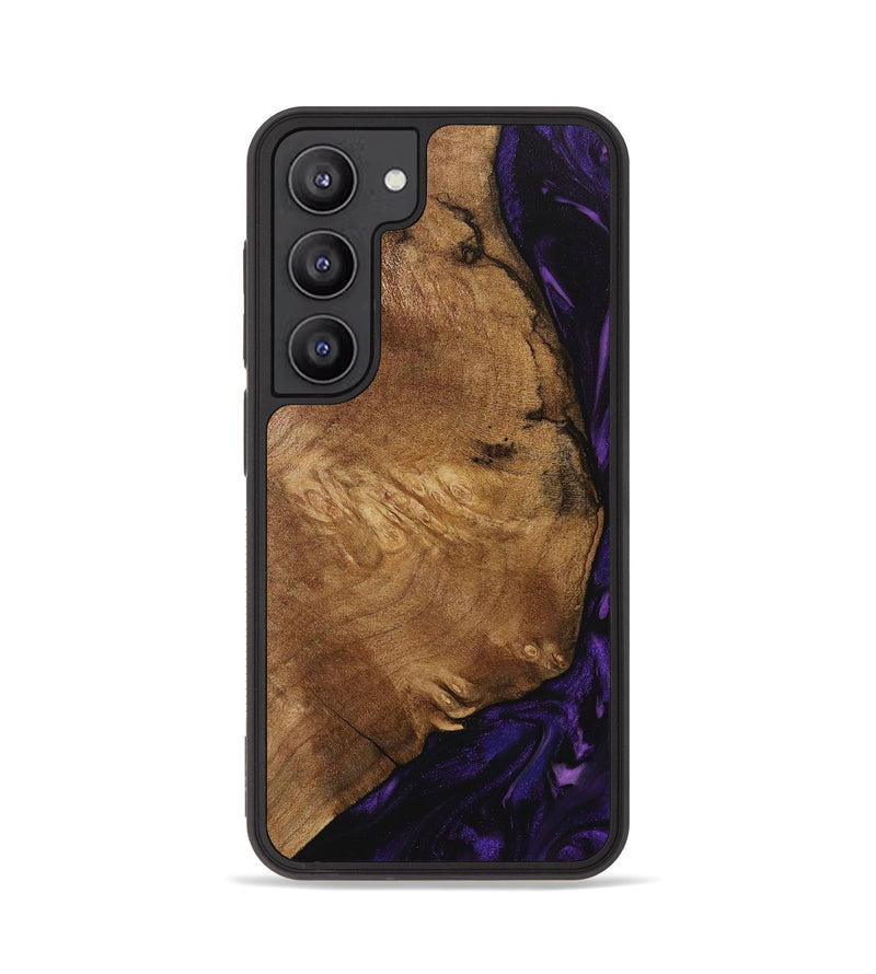 Galaxy S23 Wood Phone Case - Paul (Purple, 730740)