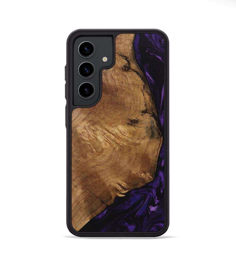 Galaxy S24 Wood Phone Case - Paul (Purple, 730740)