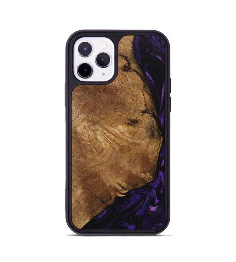 iPhone 11 Pro Wood Phone Case - Paul (Purple, 730740)