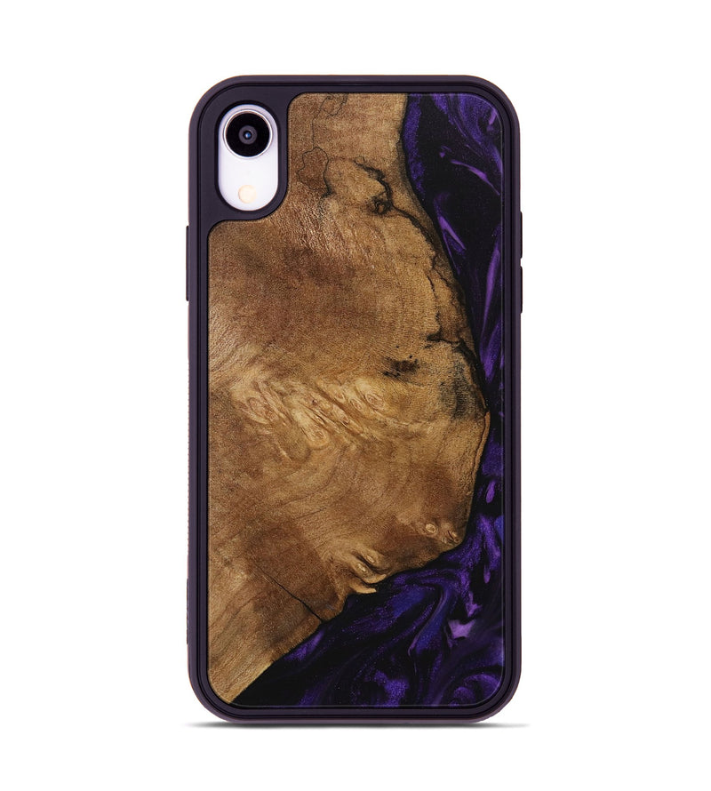 iPhone Xr Wood Phone Case - Paul (Purple, 730740)