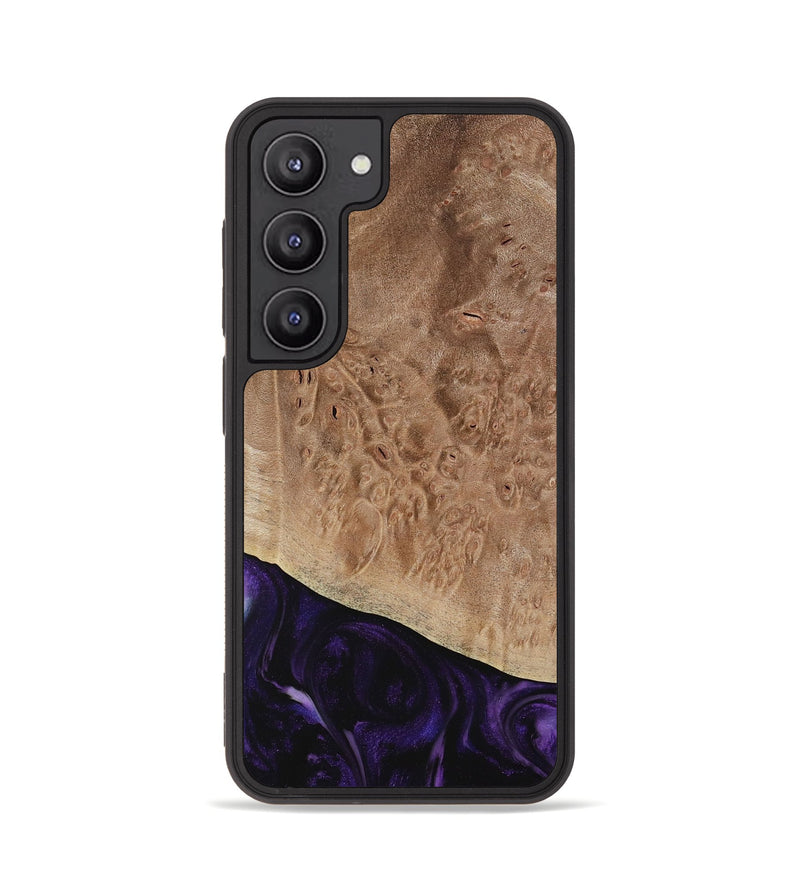 Galaxy S23 Wood Phone Case - Tansy (Purple, 730741)