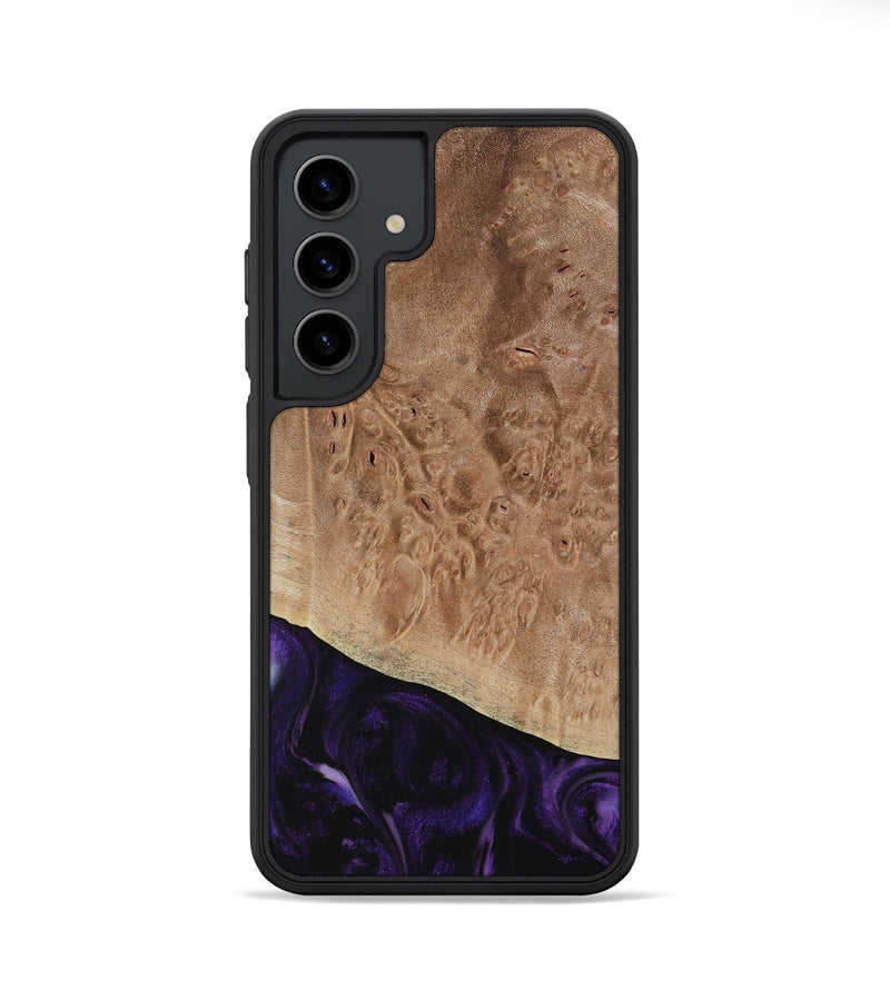 Galaxy S24 Wood Phone Case - Tansy (Purple, 730741)