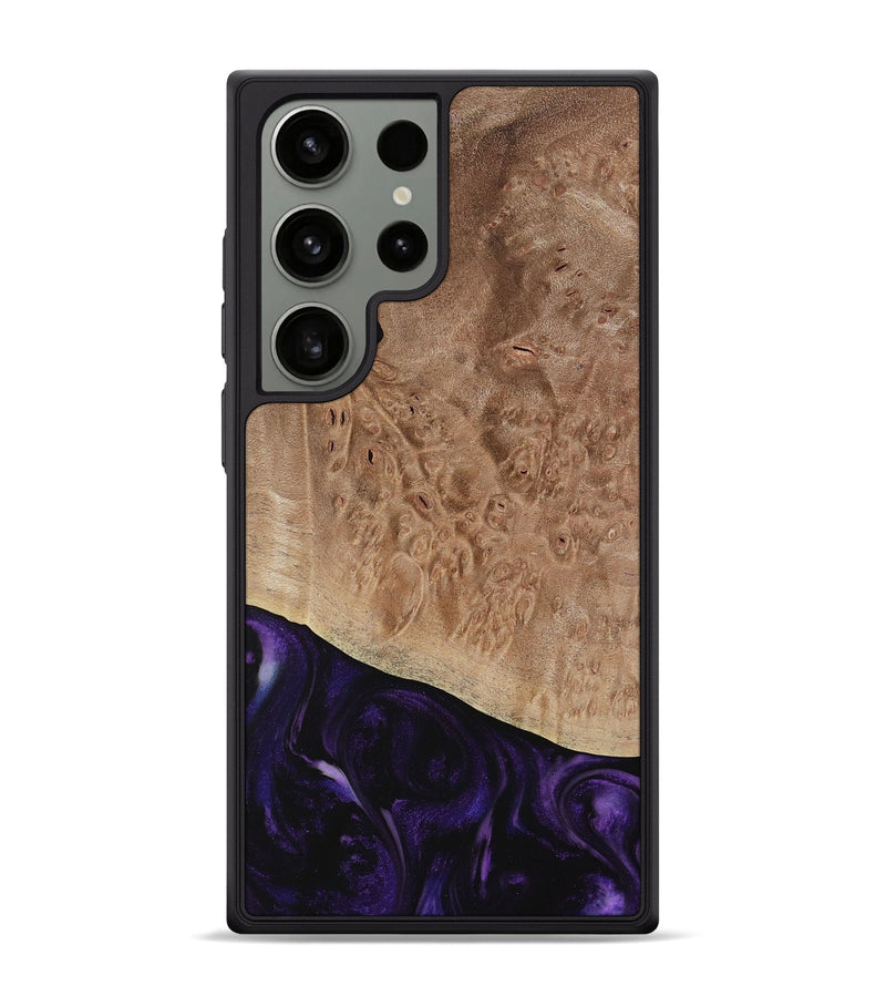 Galaxy S24 Ultra Wood Phone Case - Tansy (Purple, 730741)