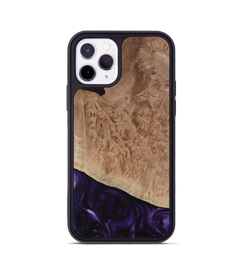 iPhone 11 Pro Wood Phone Case - Tansy (Purple, 730741)