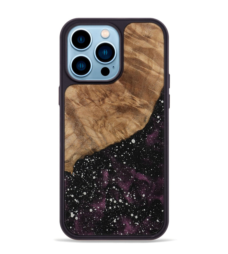 iPhone 14 Pro Max Wood Phone Case - Edmx (Cosmos, 730745)