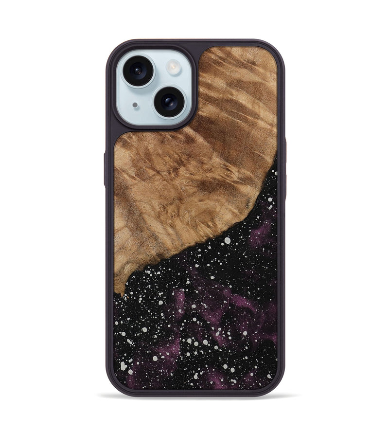 iPhone 15 Wood Phone Case - Edmx (Cosmos, 730745)