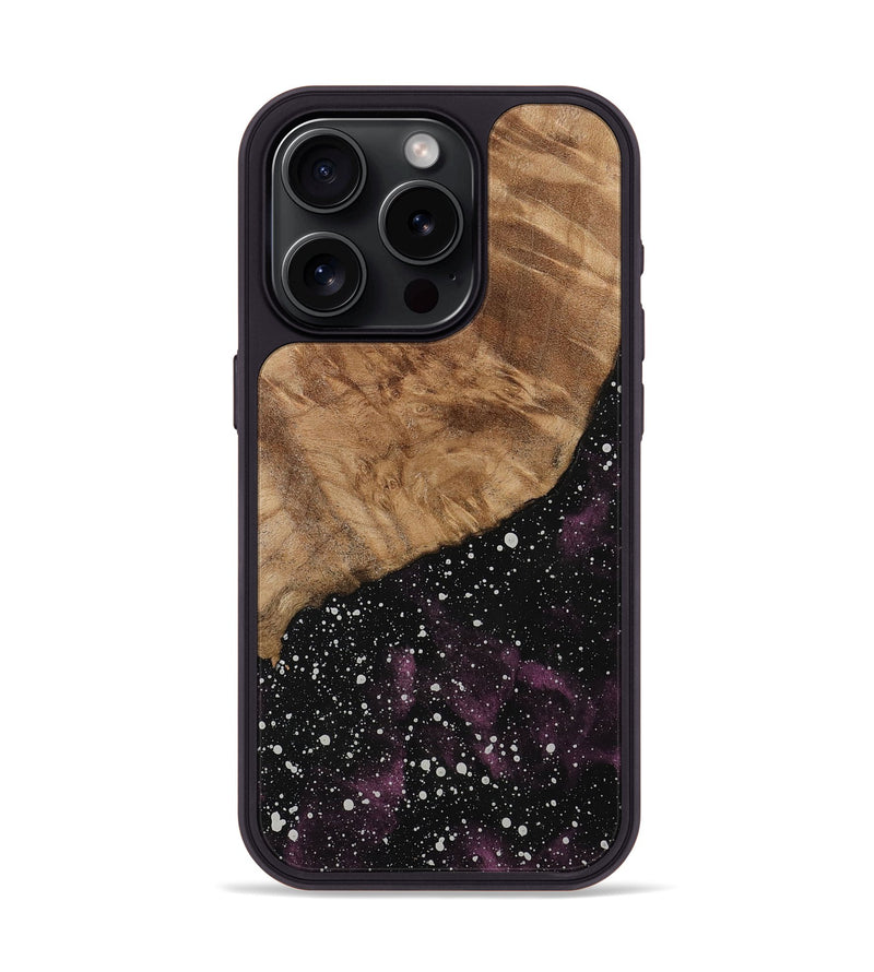 iPhone 15 Pro Wood Phone Case - Edmx (Cosmos, 730745)