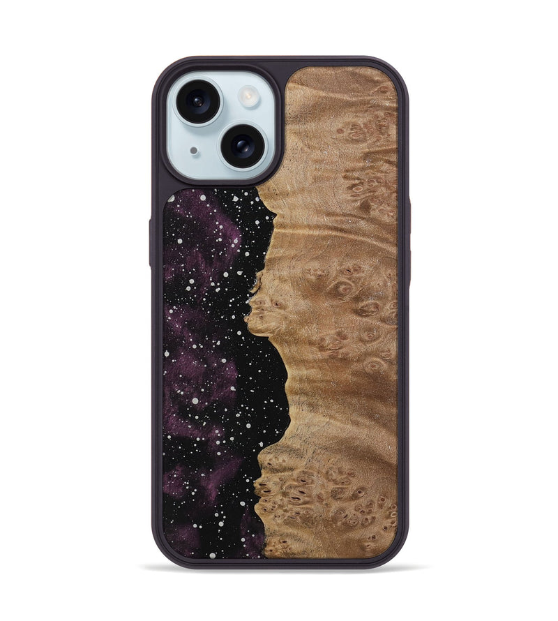 iPhone 15 Wood Phone Case - Nolie (Cosmos, 730746)