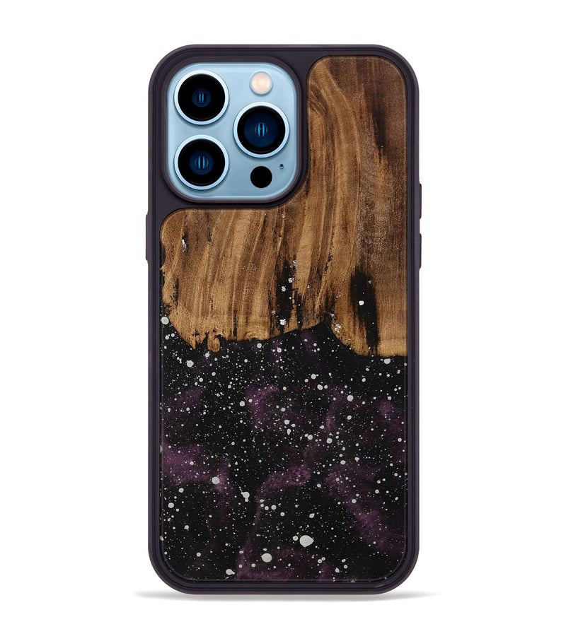 iPhone 14 Pro Max Wood Phone Case - Evelin (Cosmos, 730747)