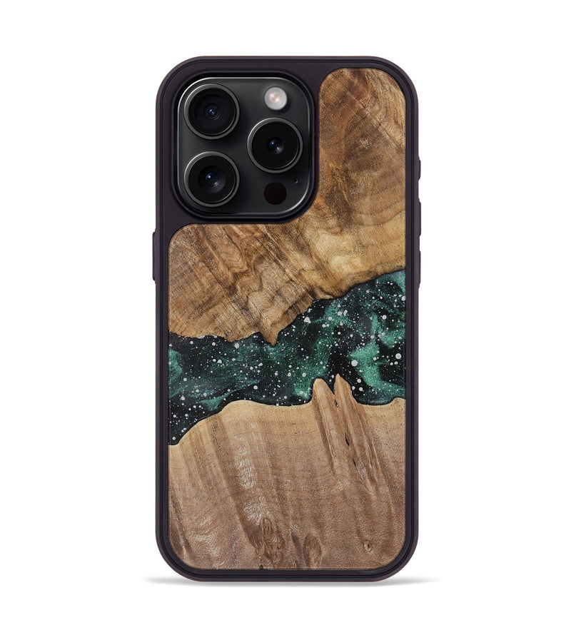 iPhone 15 Pro Wood Phone Case - Dania (Cosmos, 730756)