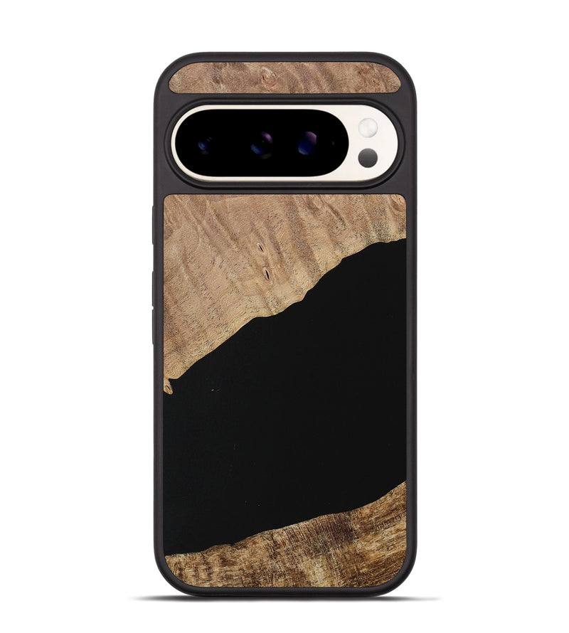 Pixel 9 Pro Wood Phone Case - Illya (Pure Black, 730764)