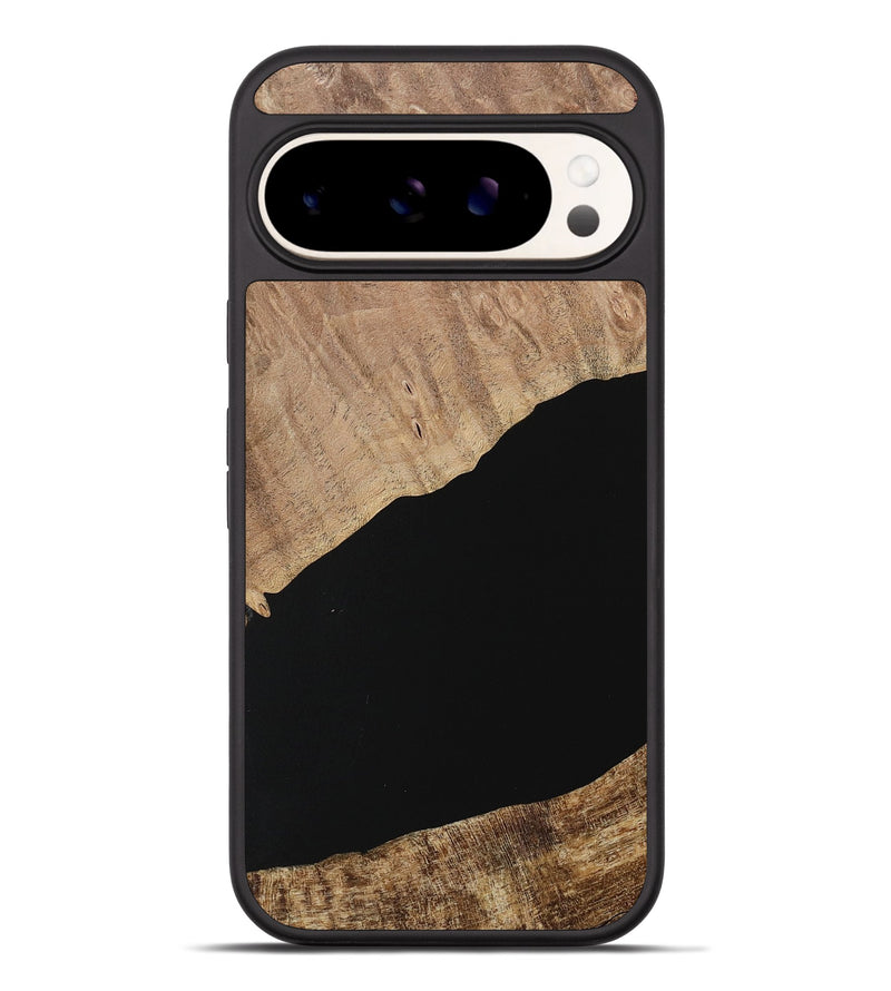 Pixel 9 Pro XL Wood Phone Case - Illya (Pure Black, 730764)