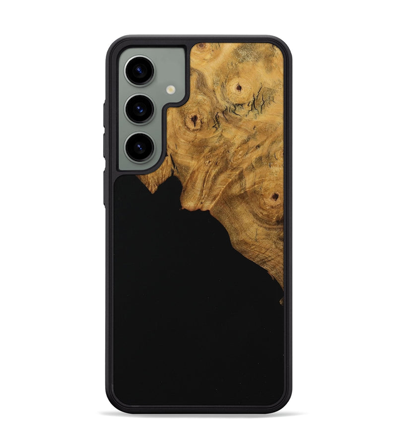 Galaxy S24 Plus Wood Phone Case - Erla (Pure Black, 730768)