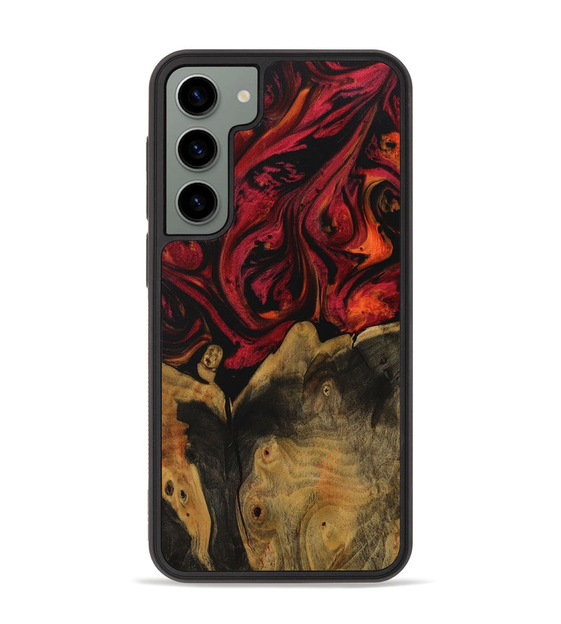 Galaxy S23 Plus Wood Phone Case - Norm (Red, 730771)