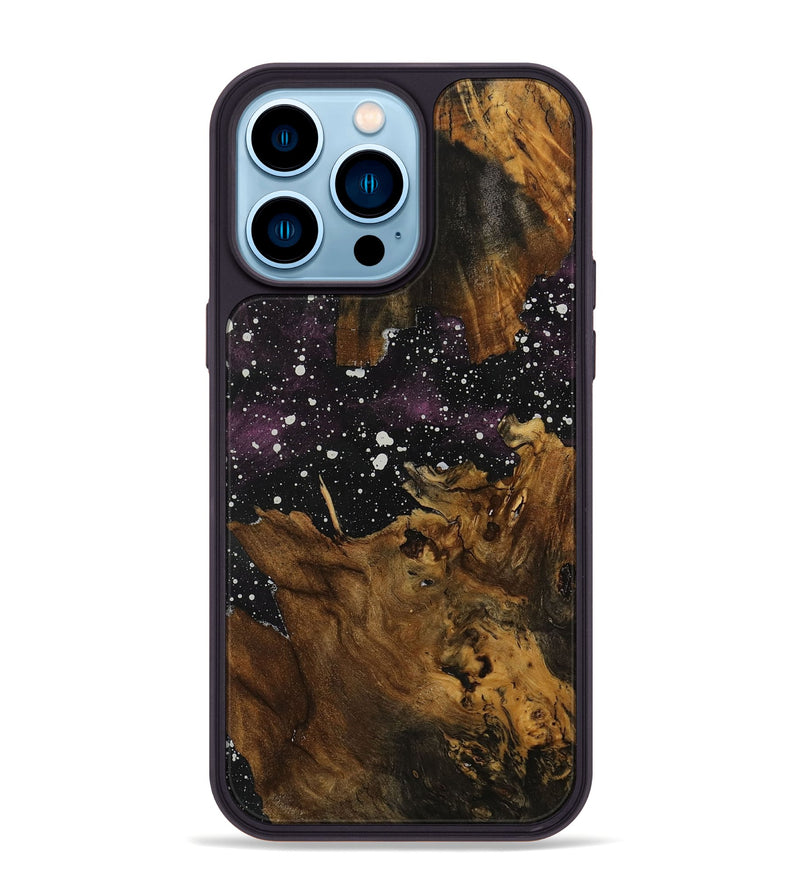 iPhone 14 Pro Max Wood Phone Case - Piero (Cosmos, 730777)