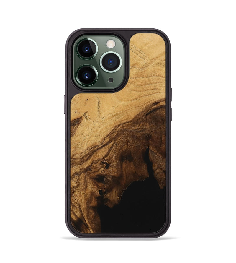 iPhone 13 Pro Wood Phone Case - Junette (Wood Burl, 730783)