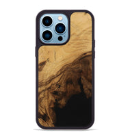 iPhone 14 Pro Max Wood Phone Case - Junette (Wood Burl, 730783)