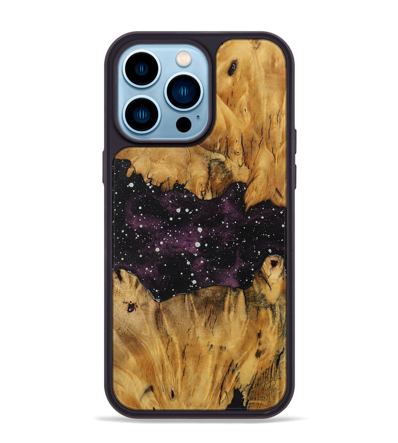 iPhone 14 Pro Max Wood Phone Case - Meghan (Cosmos, 730789)