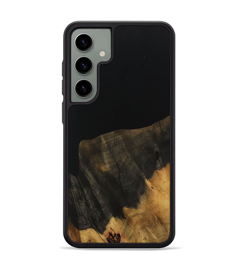 Galaxy S24 Plus Wood Phone Case - Russ (Pure Black, 730799)