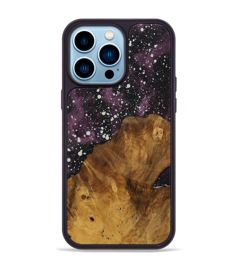 iPhone 14 Pro Max Wood Phone Case - Debee (Cosmos, 730801)