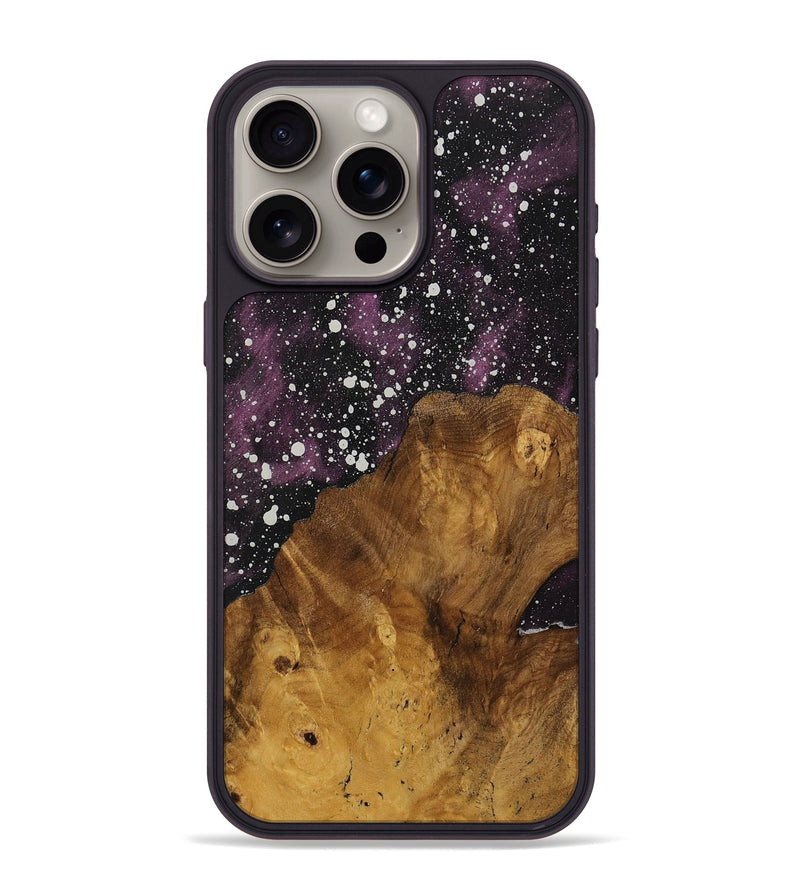 iPhone 15 Pro Max Wood Phone Case - Debee (Cosmos, 730801)