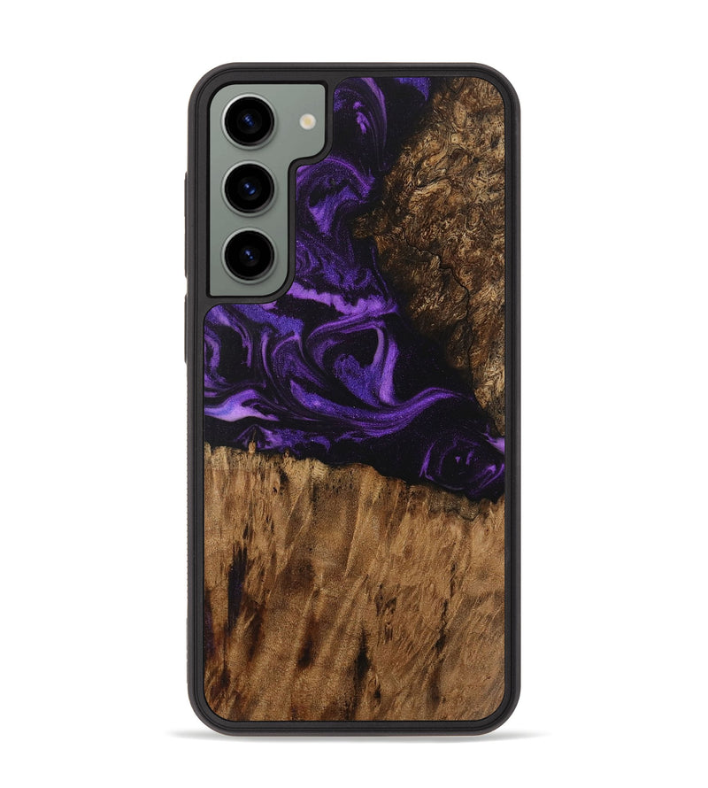 Galaxy S23 Plus Wood Phone Case - Jacky (Purple, 730806)