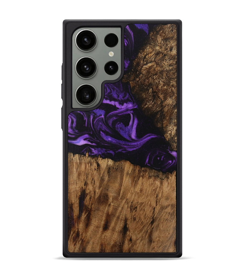 Galaxy S24 Ultra Wood Phone Case - Jacky (Purple, 730806)