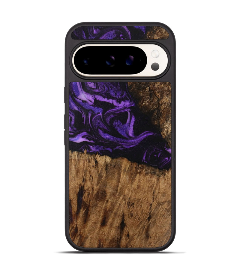 Pixel 9 Pro Wood Phone Case - Jacky (Purple, 730806)