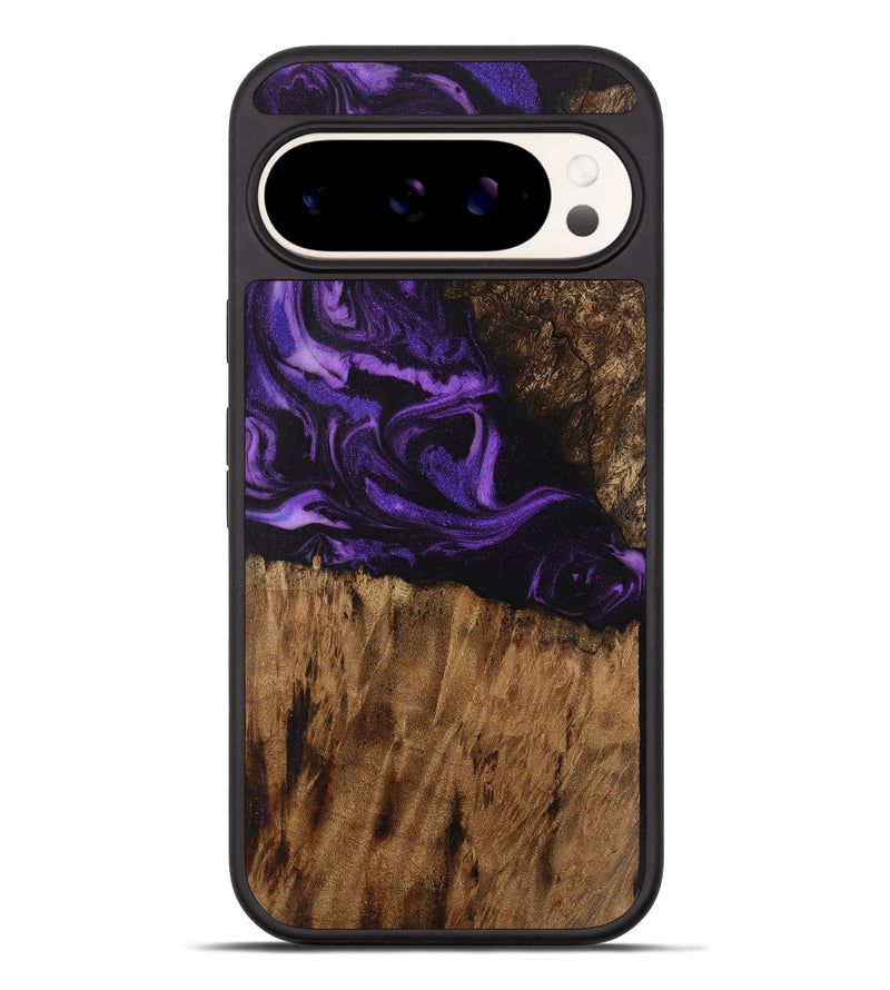 Pixel 9 Pro XL Wood Phone Case - Jacky (Purple, 730806)