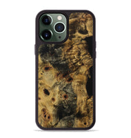 iPhone 13 Pro Max Wood Phone Case - Hanhb (Wood Burl, 730816)