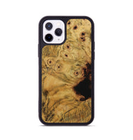 iPhone 11 Pro Wood Phone Case - Carline (Wood Burl, 730817)