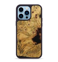 iPhone 14 Pro Max Wood Phone Case - Carline (Wood Burl, 730817)