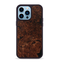 iPhone 14 Pro Max Wood Phone Case - John (Wood Burl, 730819)