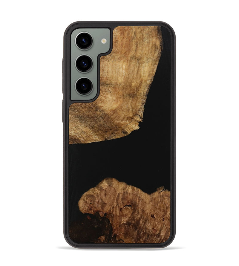 Galaxy S23 Plus Wood Phone Case - Jalon (Pure Black, 730821)