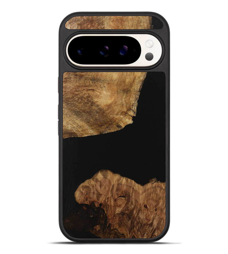 Pixel 9 Pro XL Wood Phone Case - Jalon (Pure Black, 730821)