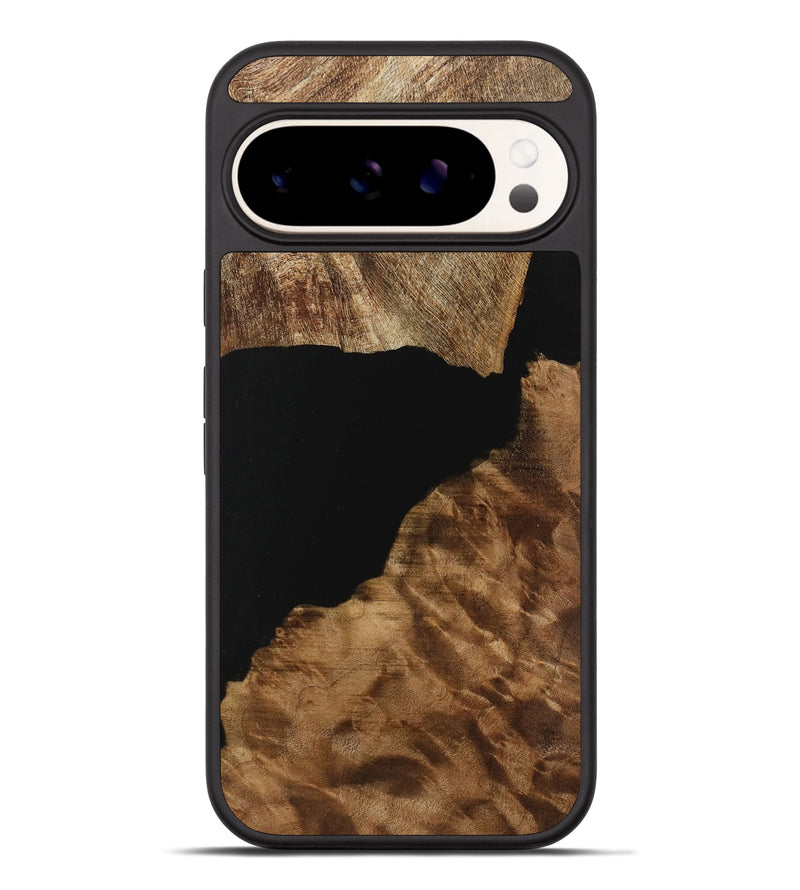 Pixel 9 Pro XL Wood Phone Case - Shawn (Pure Black, 730822)