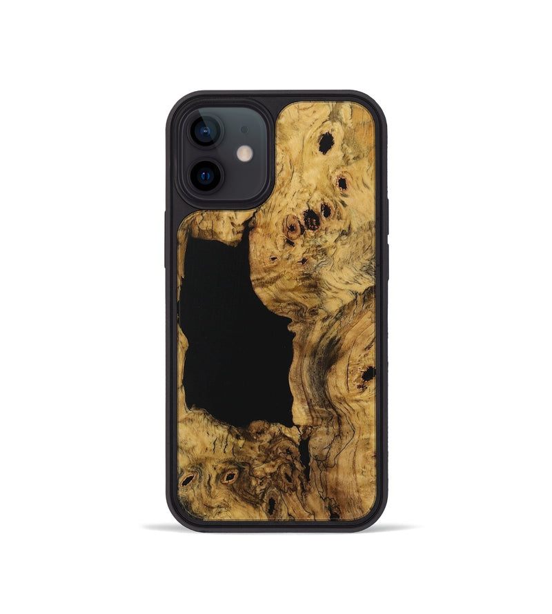 iPhone 12 mini Wood Phone Case - Azul (Wood Burl, 730825)