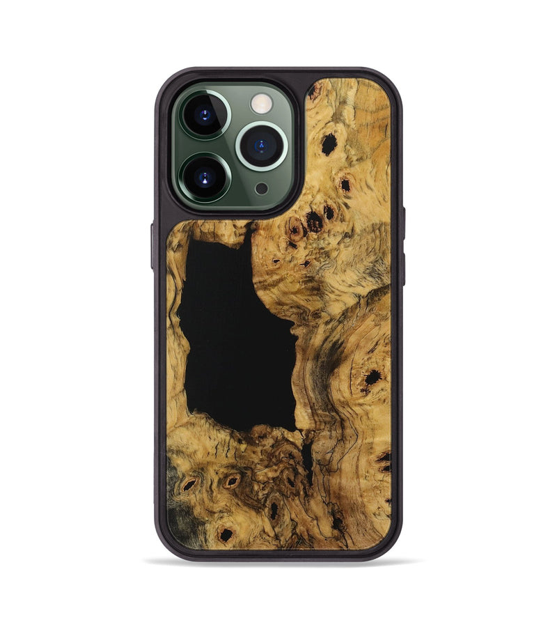 iPhone 13 Pro Wood Phone Case - Azul (Wood Burl, 730825)