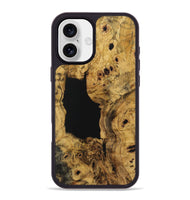 iPhone 16 Plus Wood Phone Case - Azul (Wood Burl, 730825)