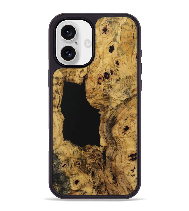 iPhone 16 Plus Wood Phone Case - Azul (Wood Burl, 730825)