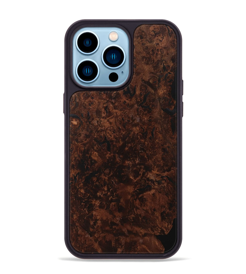 iPhone 14 Pro Max Wood Phone Case - Andee (Wood Burl, 730826)