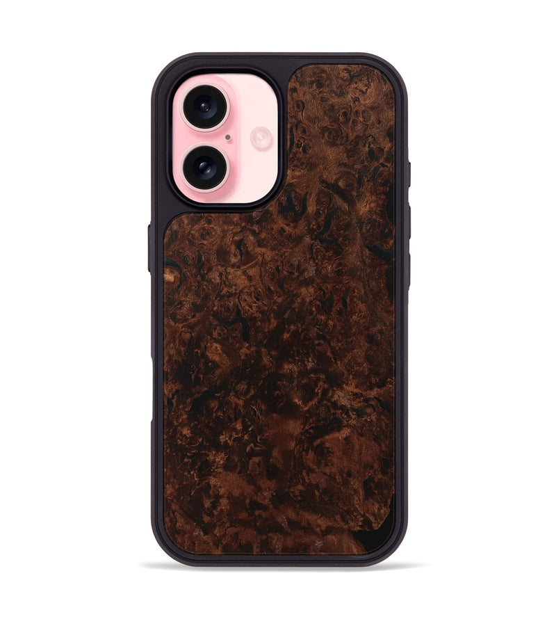 iPhone 16 Wood Phone Case - Andee (Wood Burl, 730826)