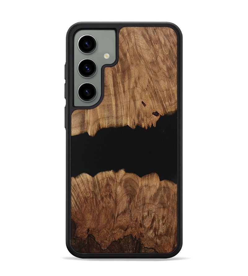 Galaxy S24 Plus Wood Phone Case - Colm (Pure Black, 730829)