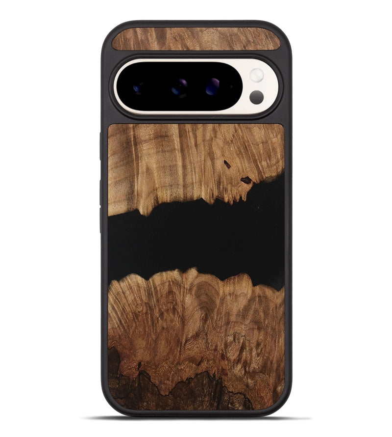 Pixel 9 Pro XL Wood Phone Case - Colm (Pure Black, 730829)