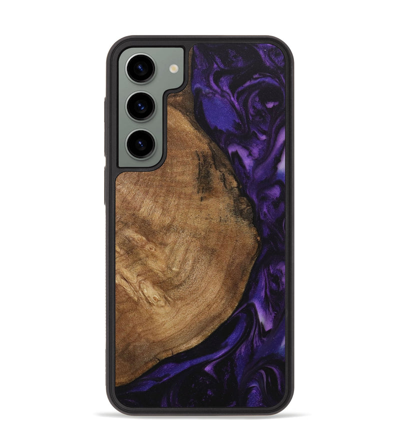 Galaxy S23 Plus Wood Phone Case - Marshal (Purple, 730833)