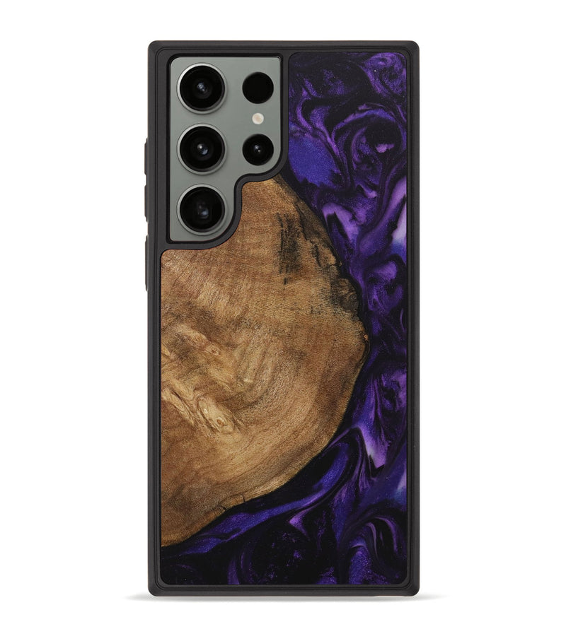 Galaxy S23 Ultra Wood Phone Case - Marshal (Purple, 730833)