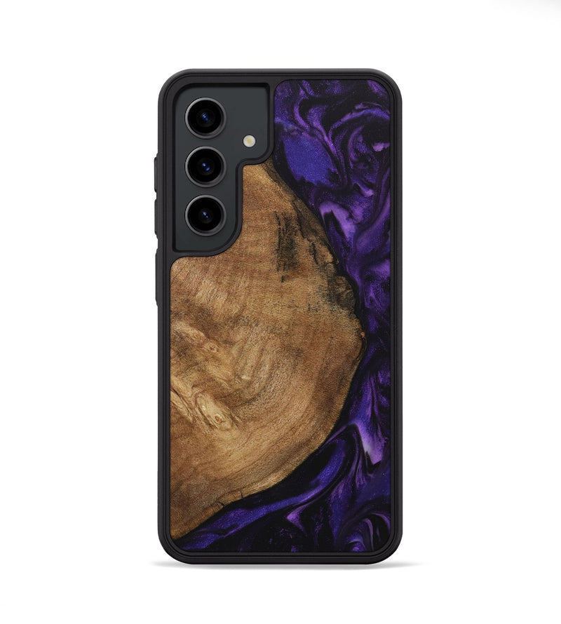 Galaxy S24 Wood Phone Case - Marshal (Purple, 730833)