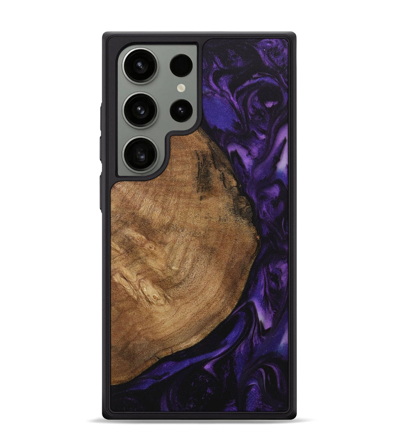 Galaxy S24 Ultra Wood Phone Case - Marshal (Purple, 730833)